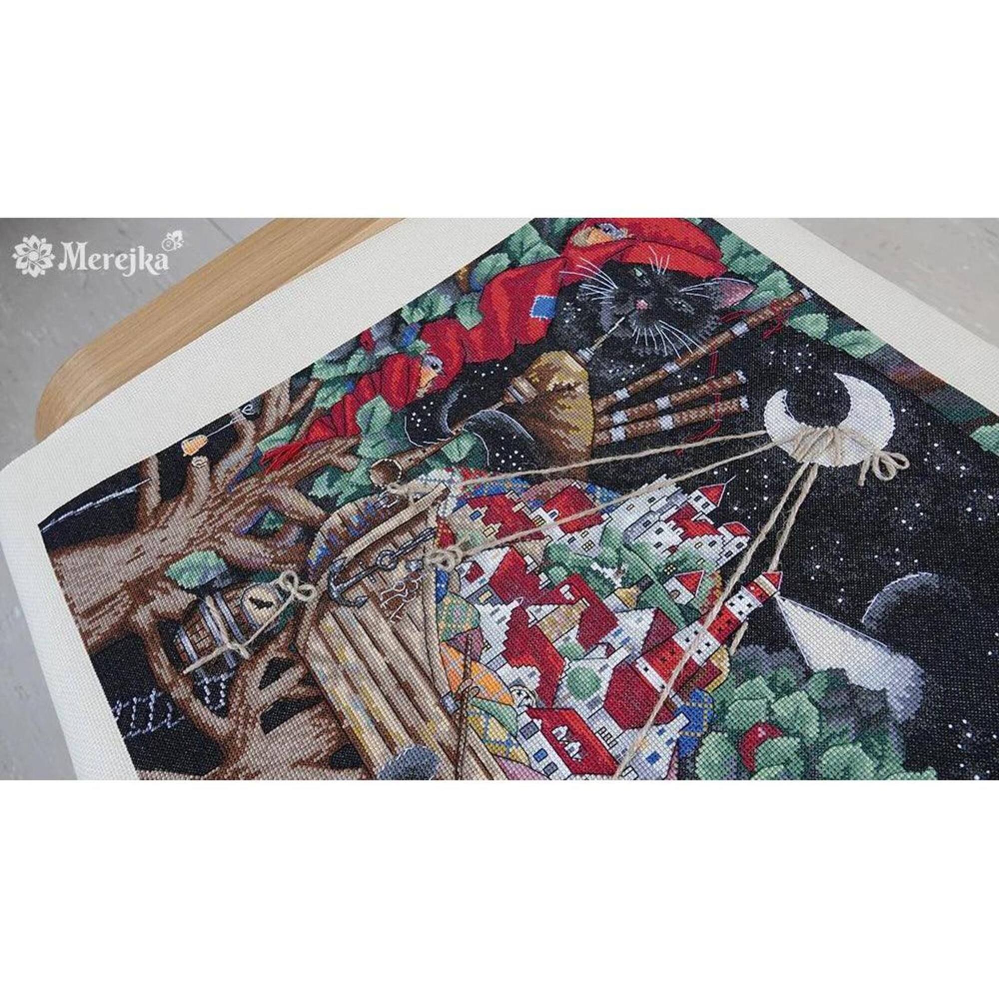 Merejka® The Old Melody Counted Cross Stitch Kit